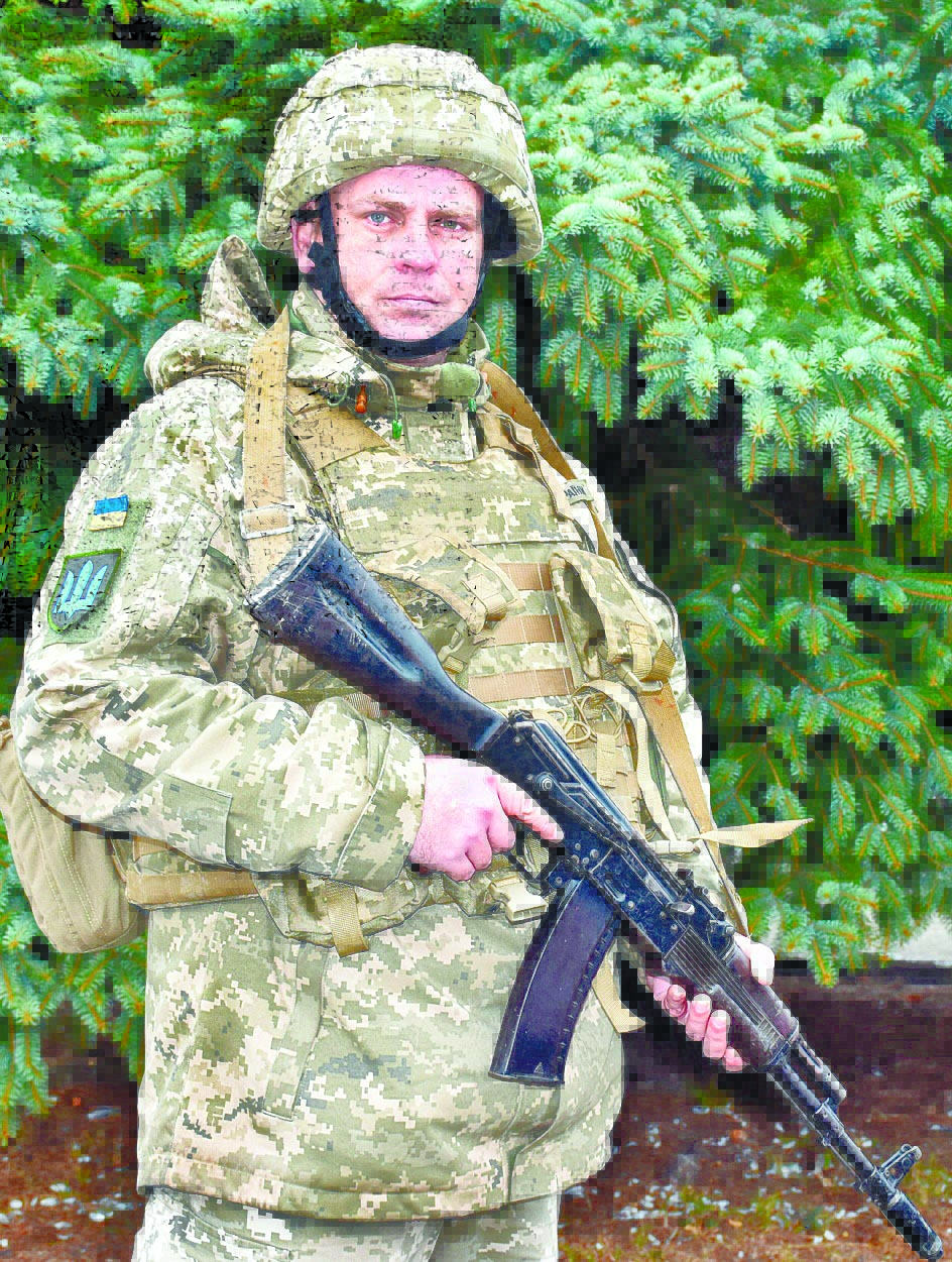 Головний сержант взводу старший сержант Олександр Долайчук у складі бригади воював майже в усіх куточках Донбасу